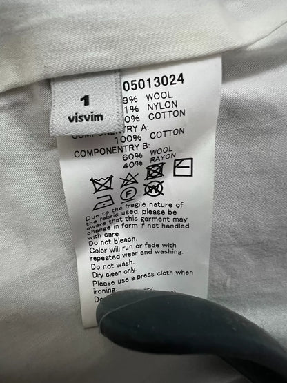 visvim Hopiland Wool Gray Blazer