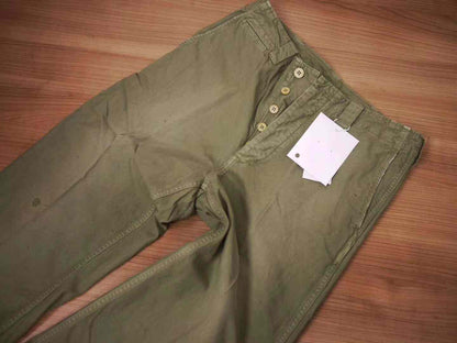 VISVIM Wide Chino Pants Green