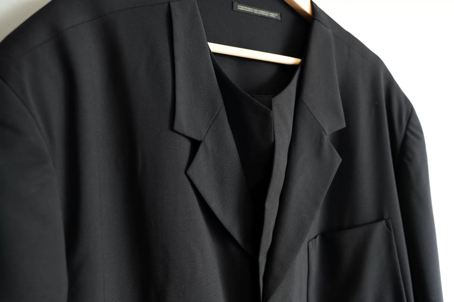 Yohji Yamamoto Double Layer Button Jacket