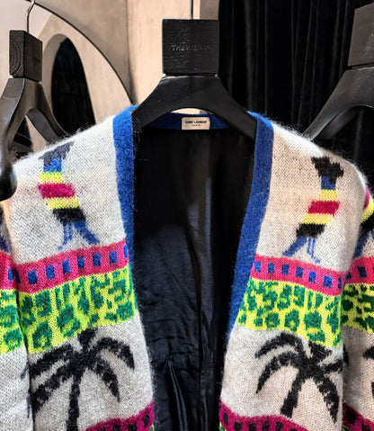 Saint Laurent GD Palm Tree Cardigan