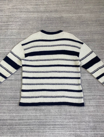 Our Legacy Black and White Striped Sweater