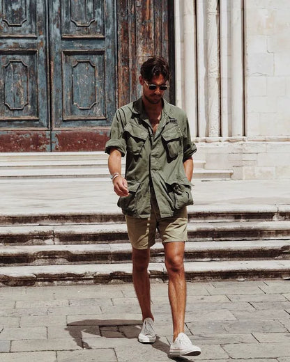 1960s Vintage Vietnam War TCU Combat Shirt