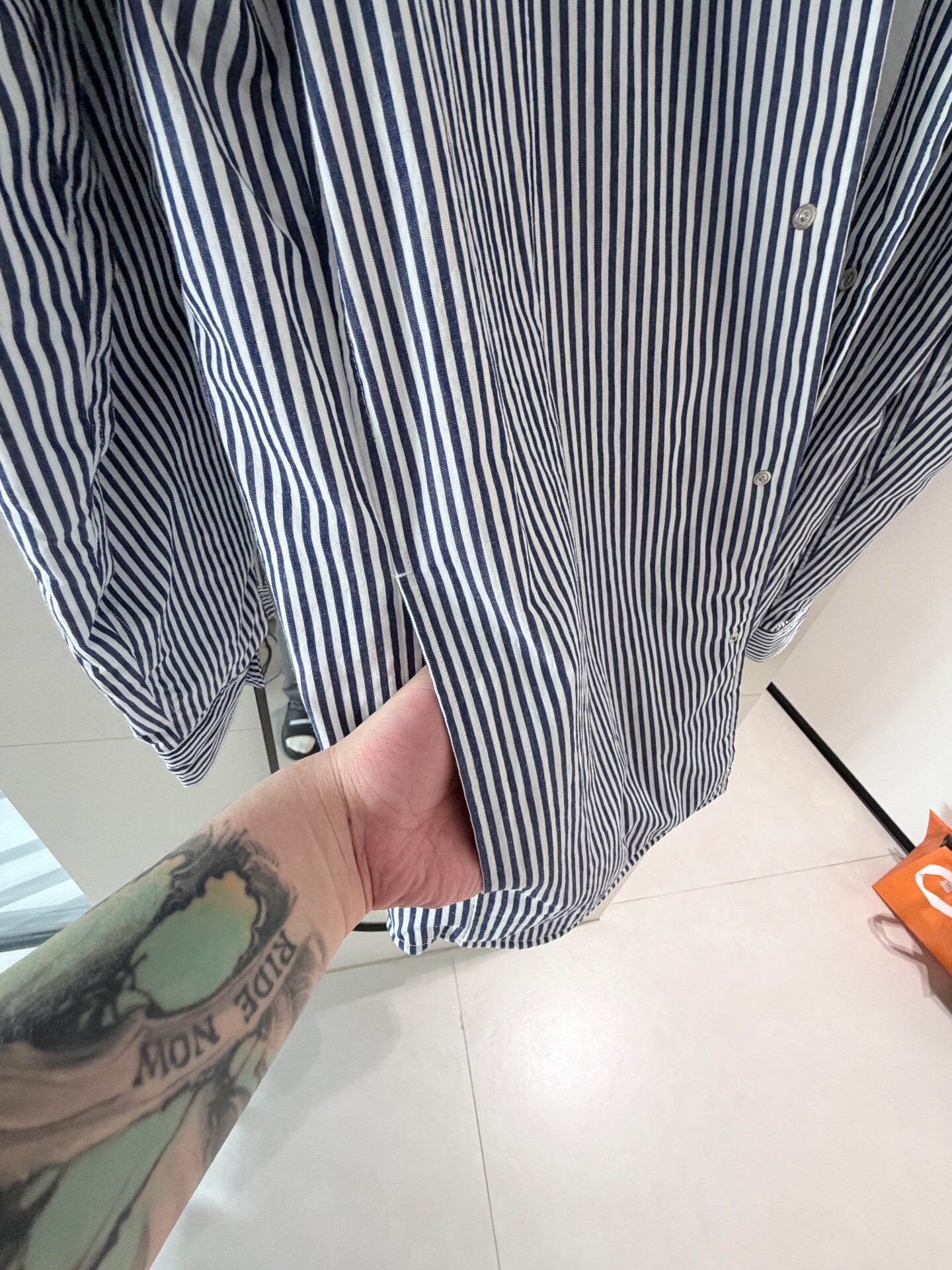 Nanamica 24FW Cotton-Padded Shirt