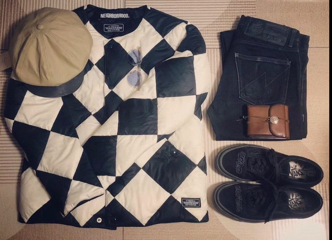 neighborhood black washed jeans size S