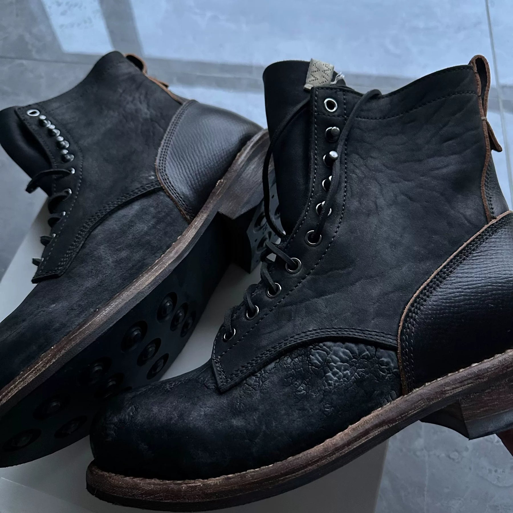 VISVIM POUNDMAKER-FOLK Work Boots M11