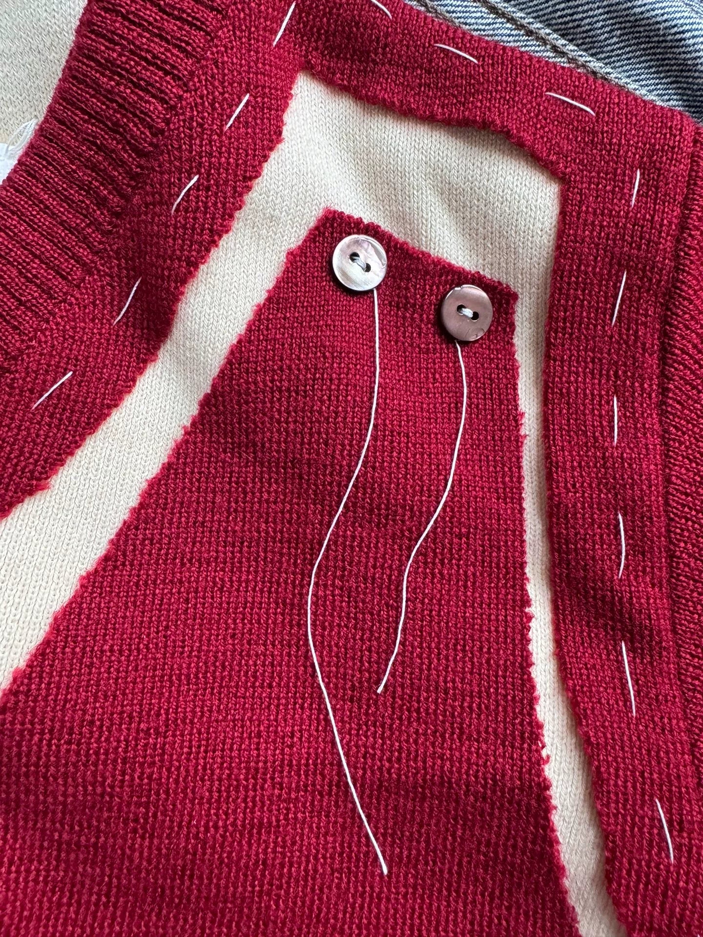 Maison Margiela Knit Top with Unique Design