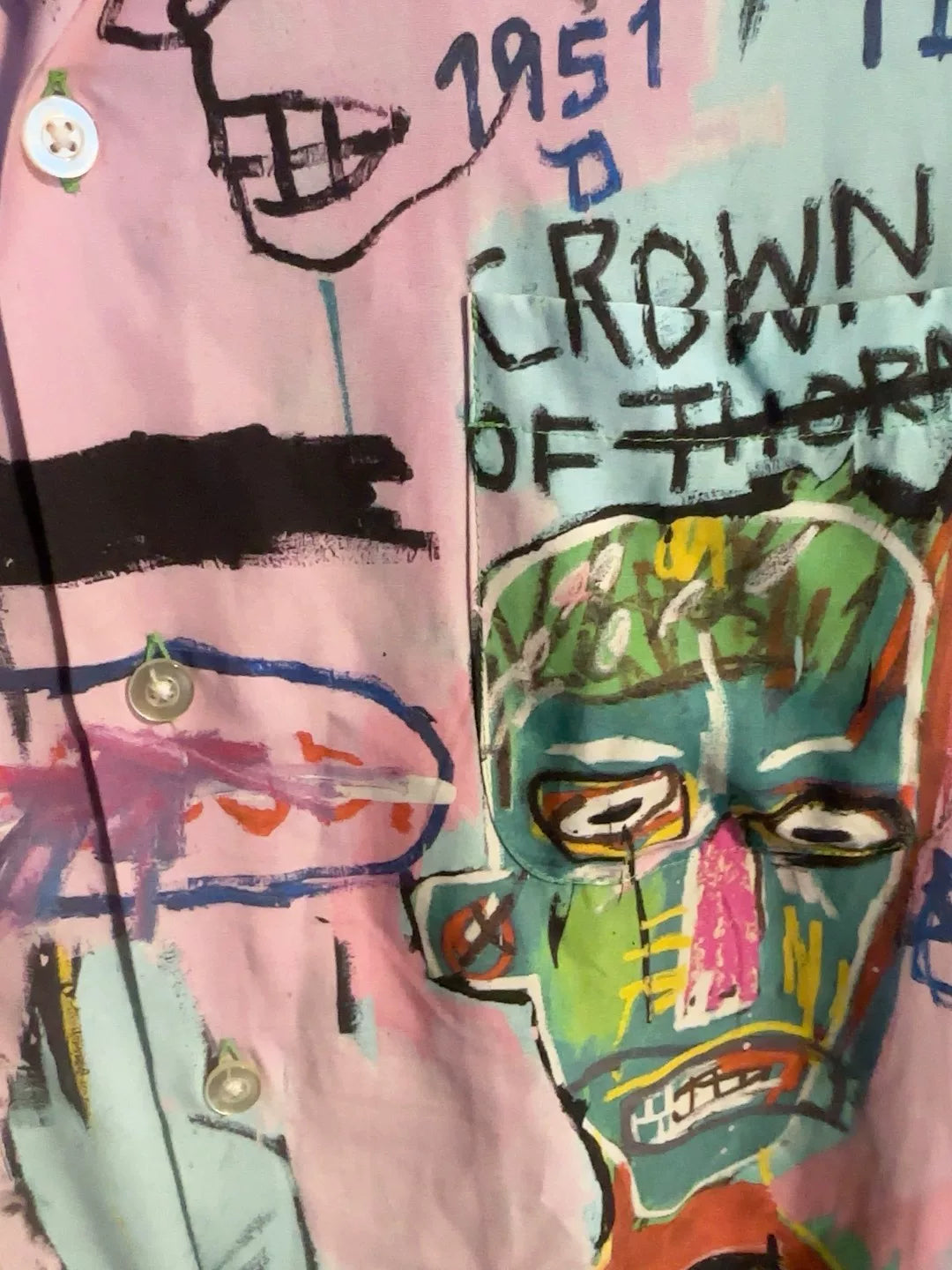 WACKO MARIA x Basquiat Hawaiian Shirt