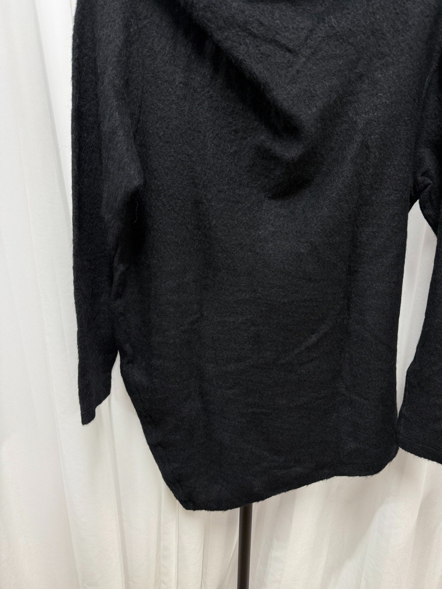 Julius 7 Plush Scarf Collar Longsleeve