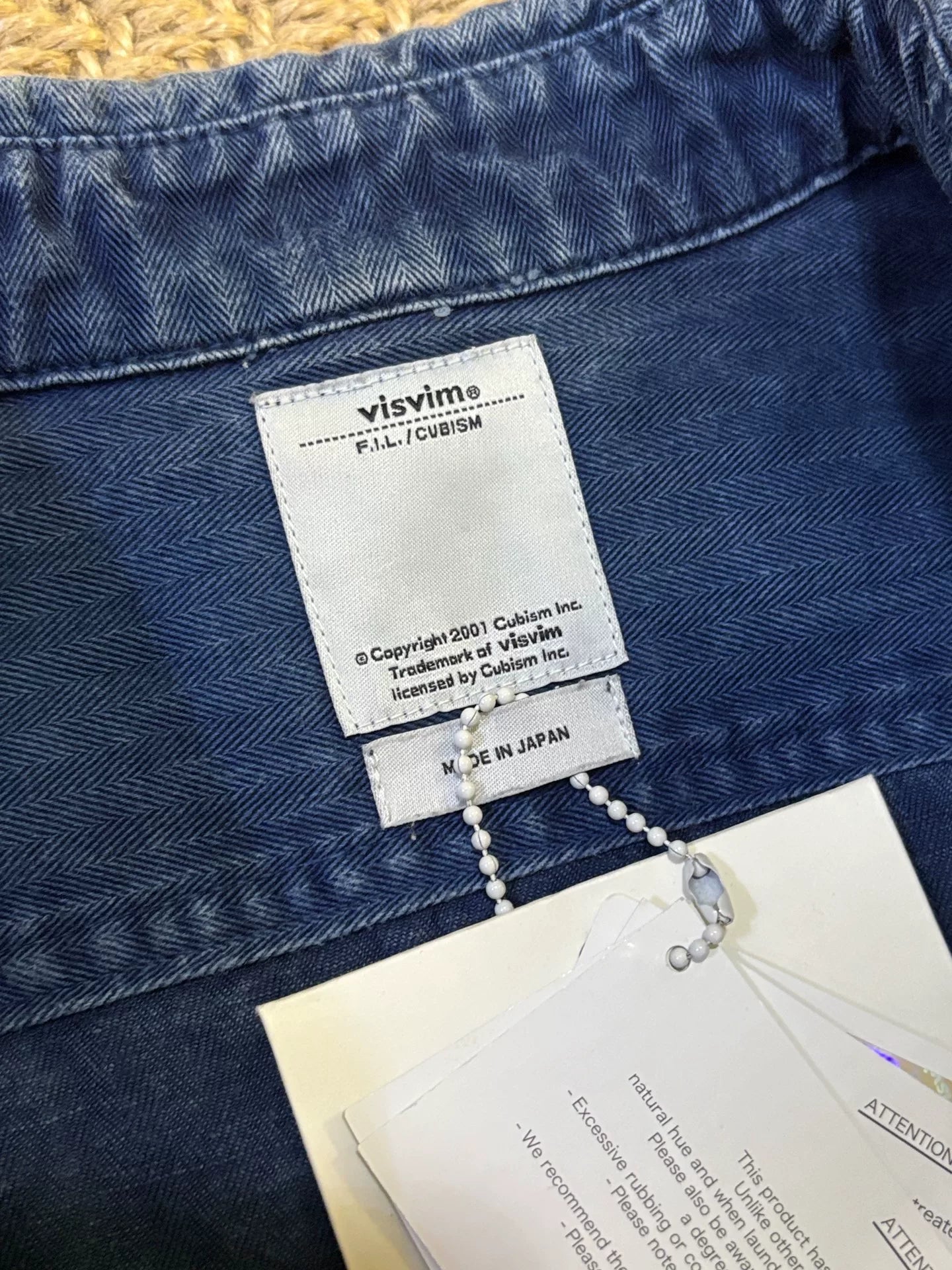 VISVIM 15ss WALLY SHIRT L/S Indigo