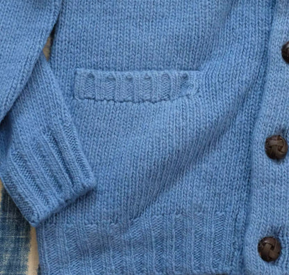 VISVIM SELMER Long Cardigan (Uneven Dye)