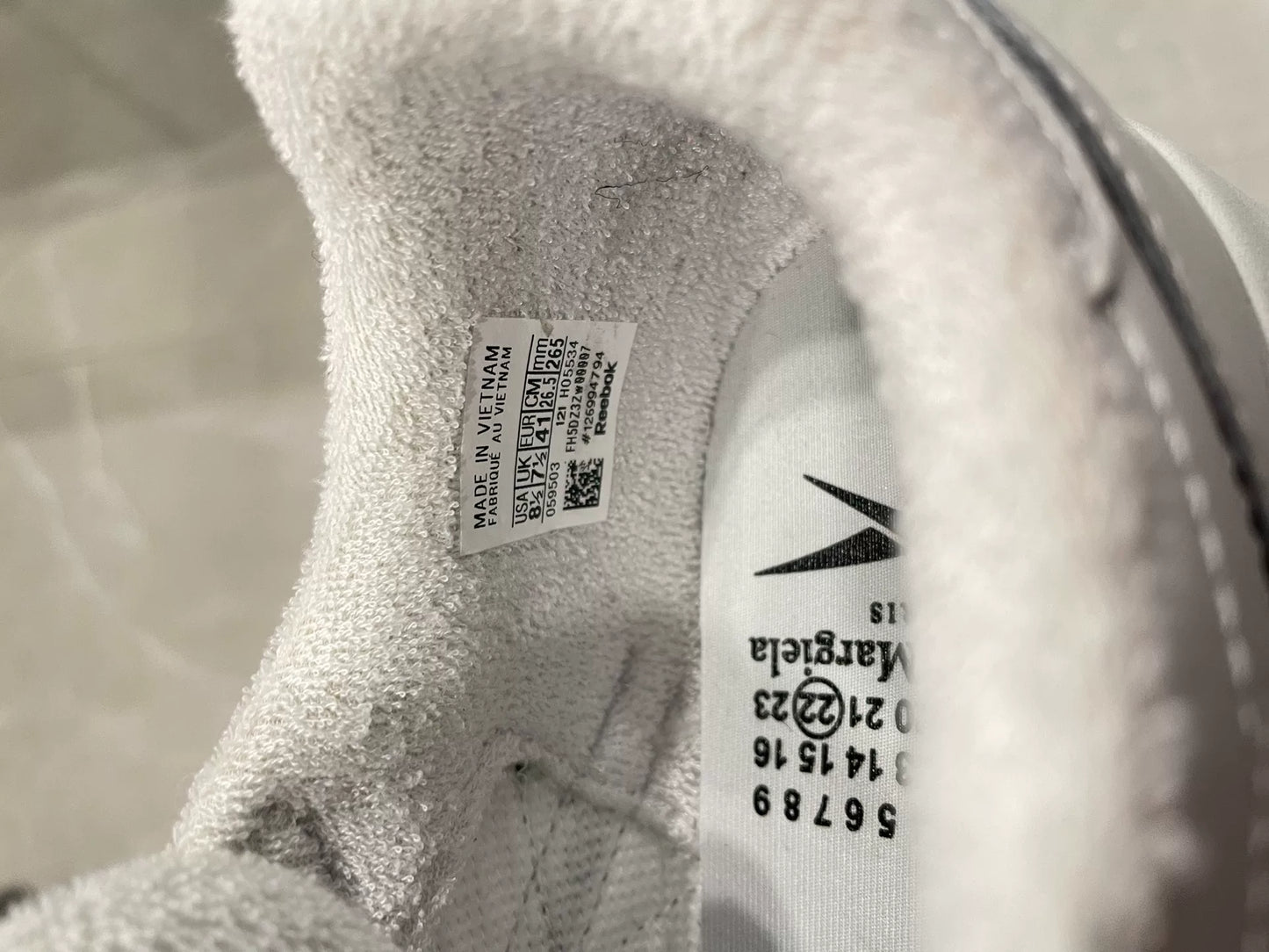 Reebok Maison Margiela Tabi Sneakers Size 41