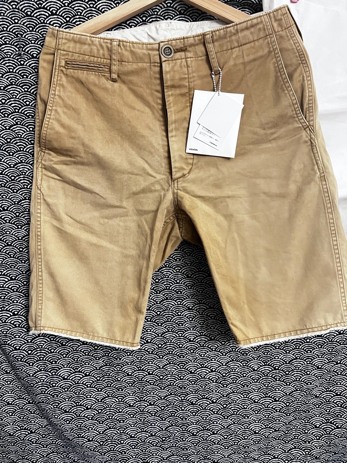 VISVIM Chino Cut-Offs Washed Shorts