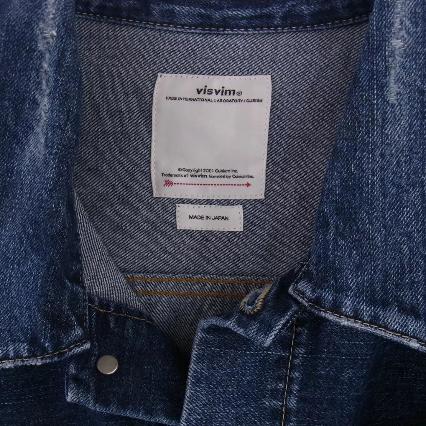 Visvim 23AW 101DMGD-1010 Denim Jacket