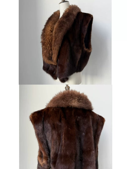 Jean Paul Gaultier 90s Mink Fur Vest