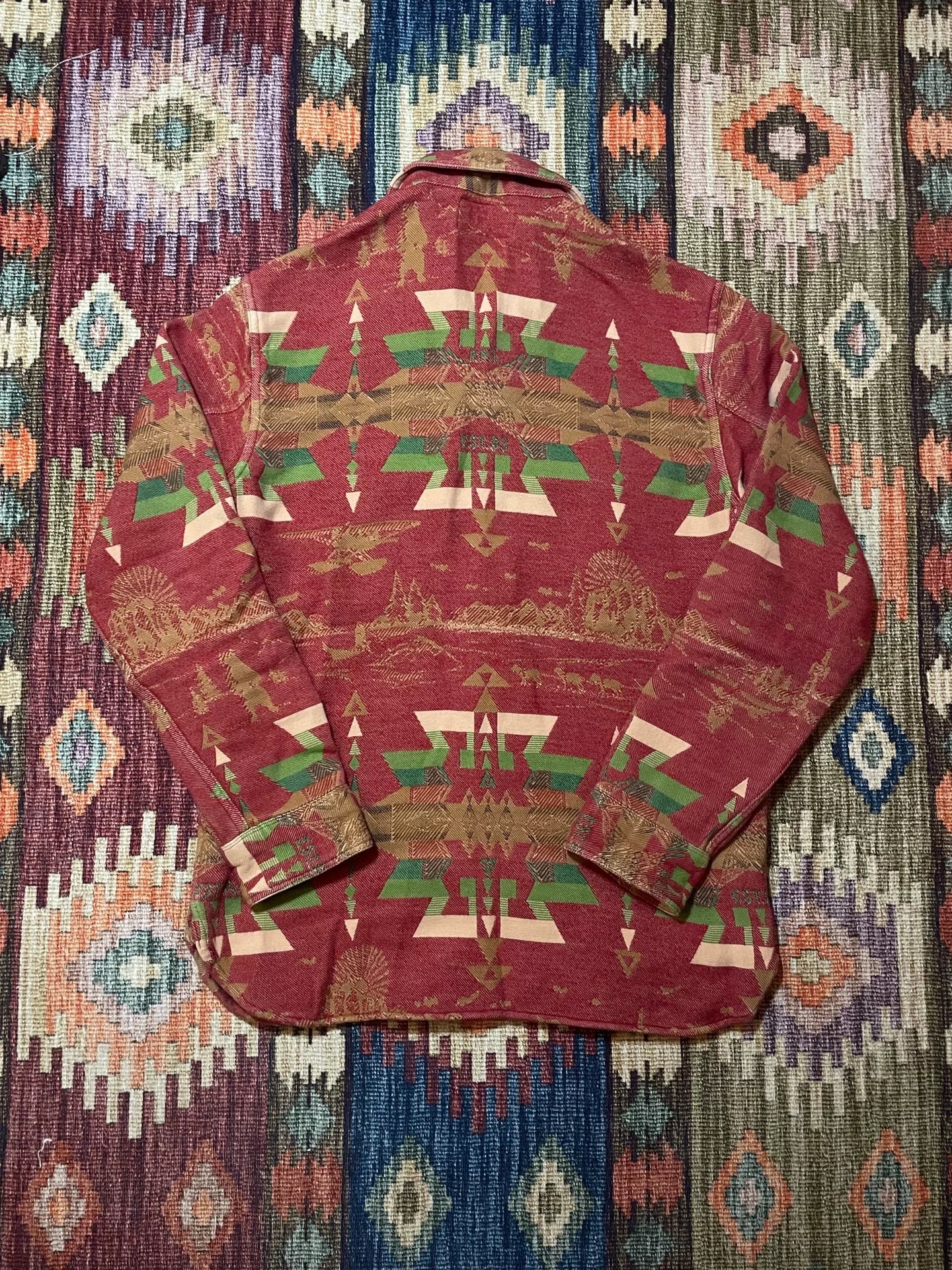 RRL Vintage Southwest Blanket Shirt