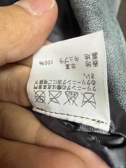 issey miyake men early frost leather coat