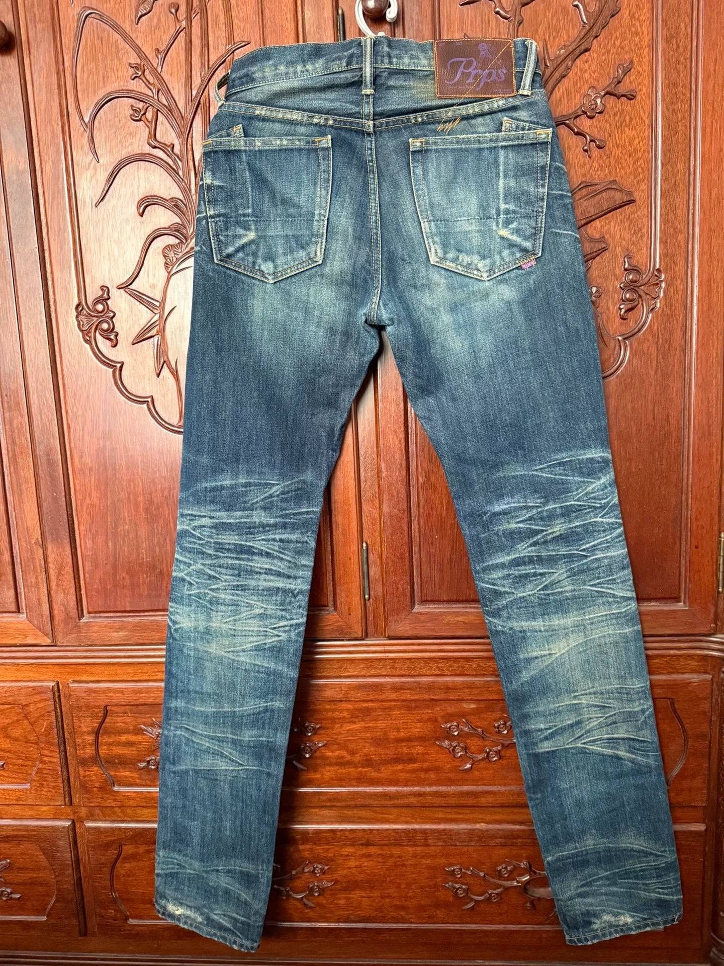 PRPS Men's Straight Denim Jeans