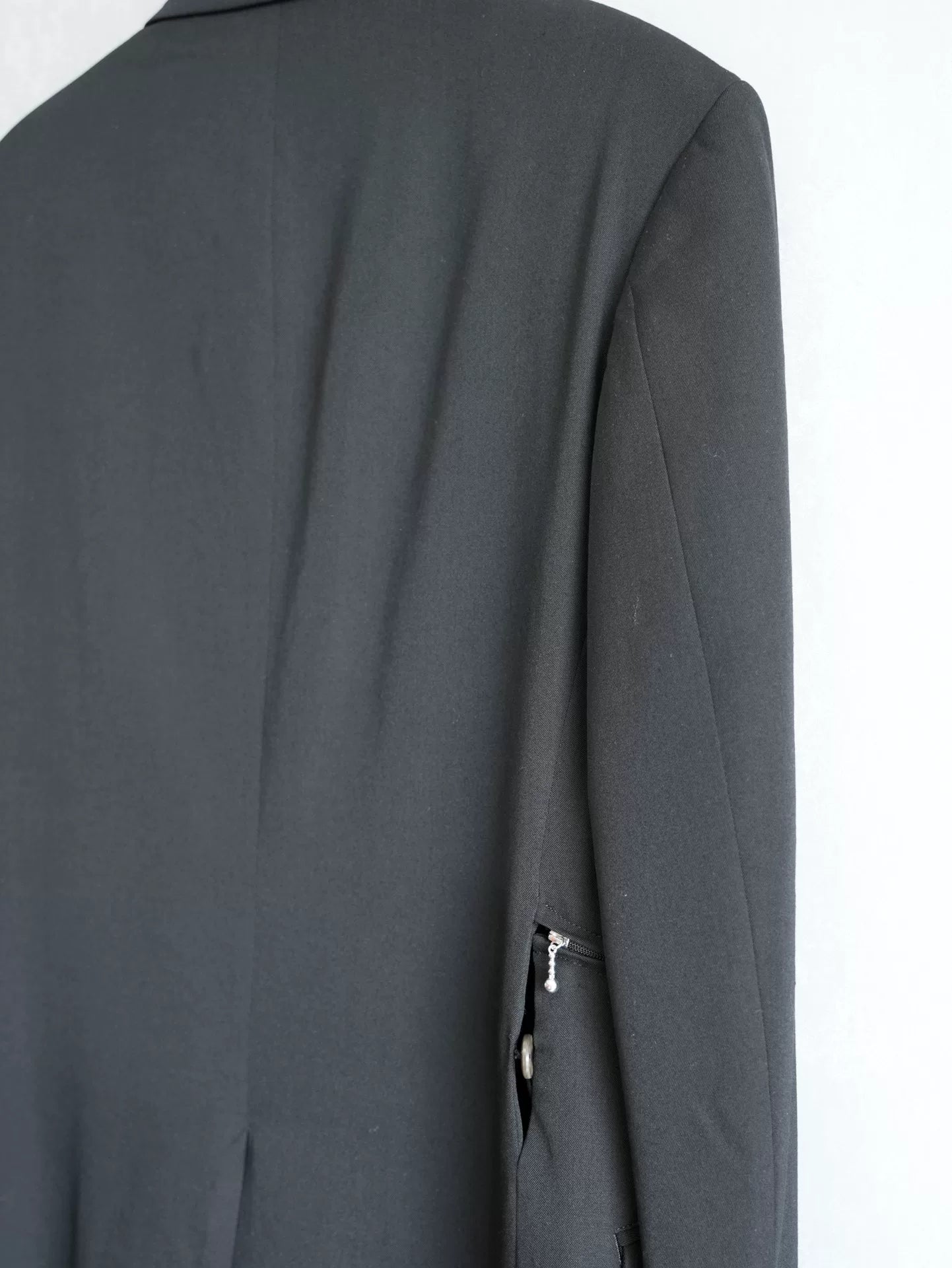 deconstructed zipper jacket by yohji yamamoto