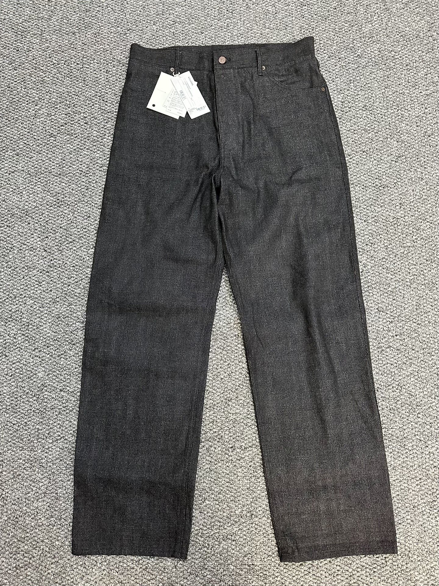visvim hakama jeans black