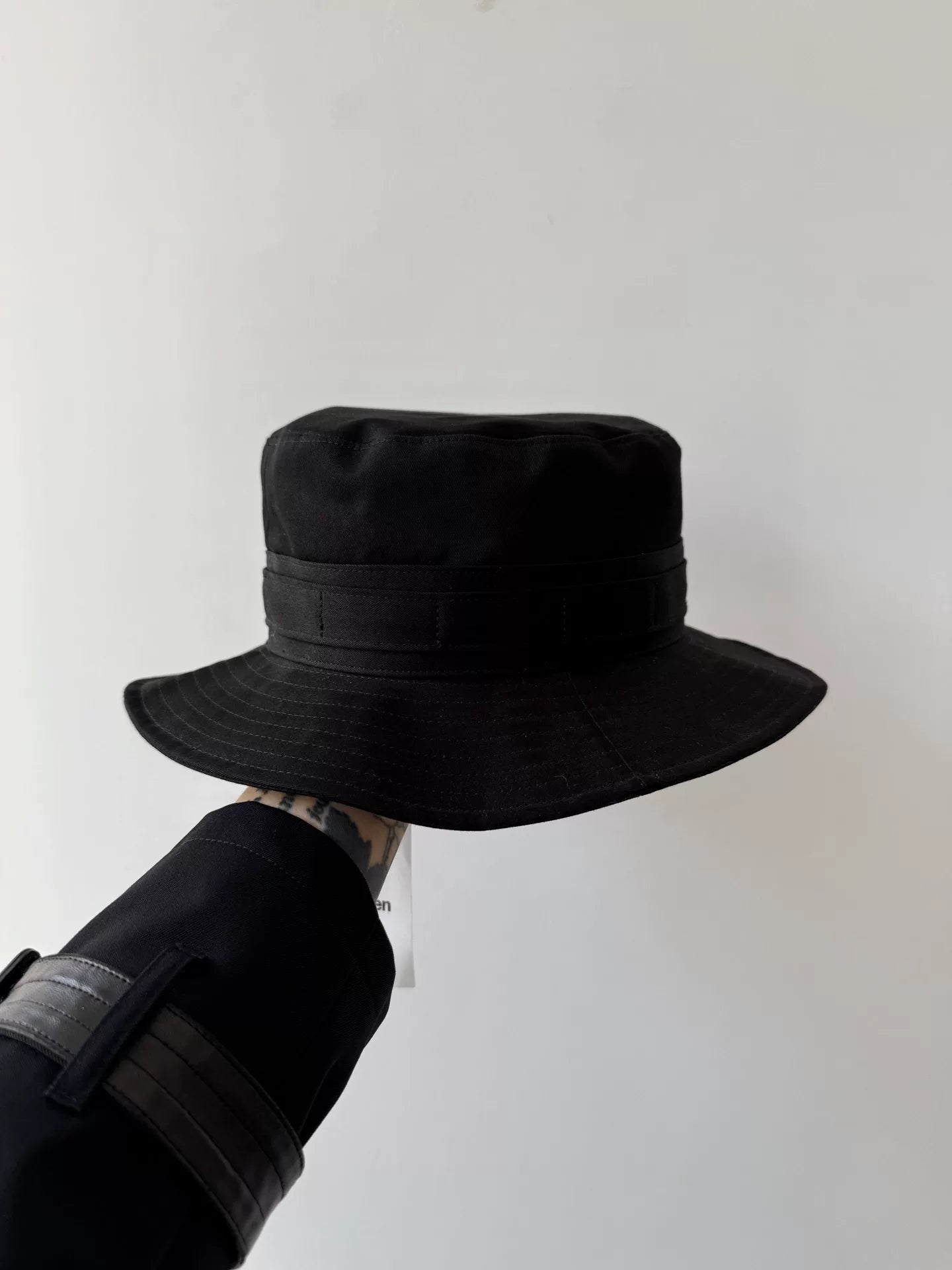 Yohji Yamamoto Y's Black Bucket Hat