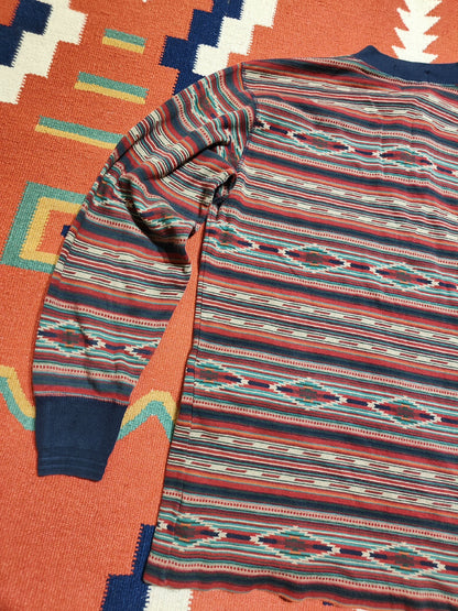 Vintage RRL Southwestern Henley Sweater