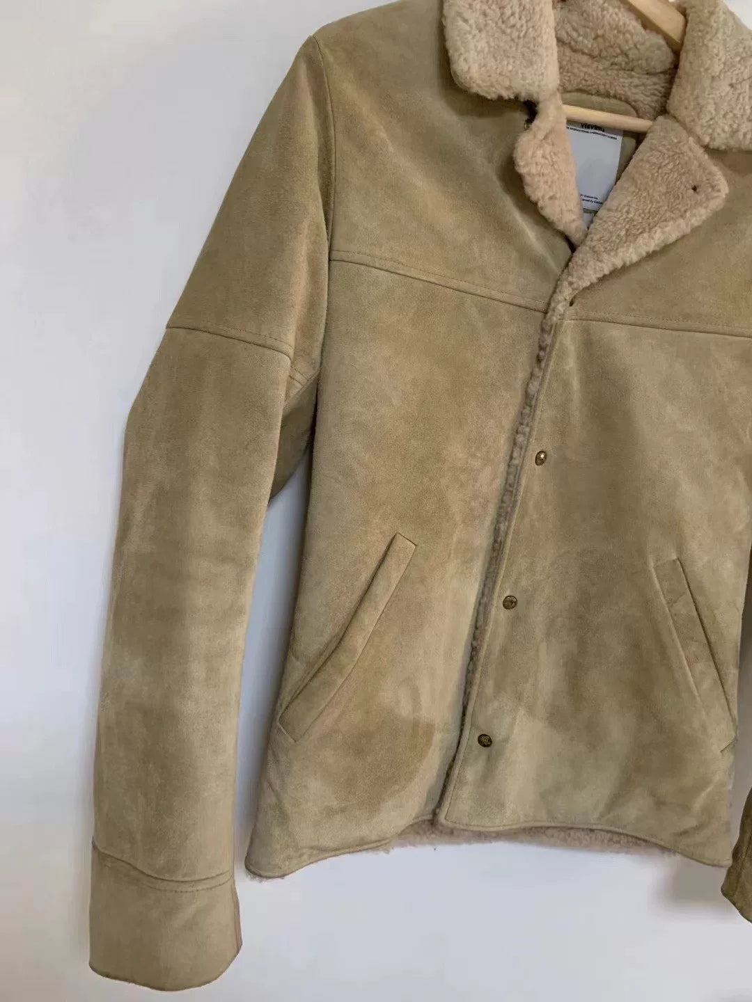 VISVIM 13AW BOLER JKT SUEDE/SHEEPSKIN