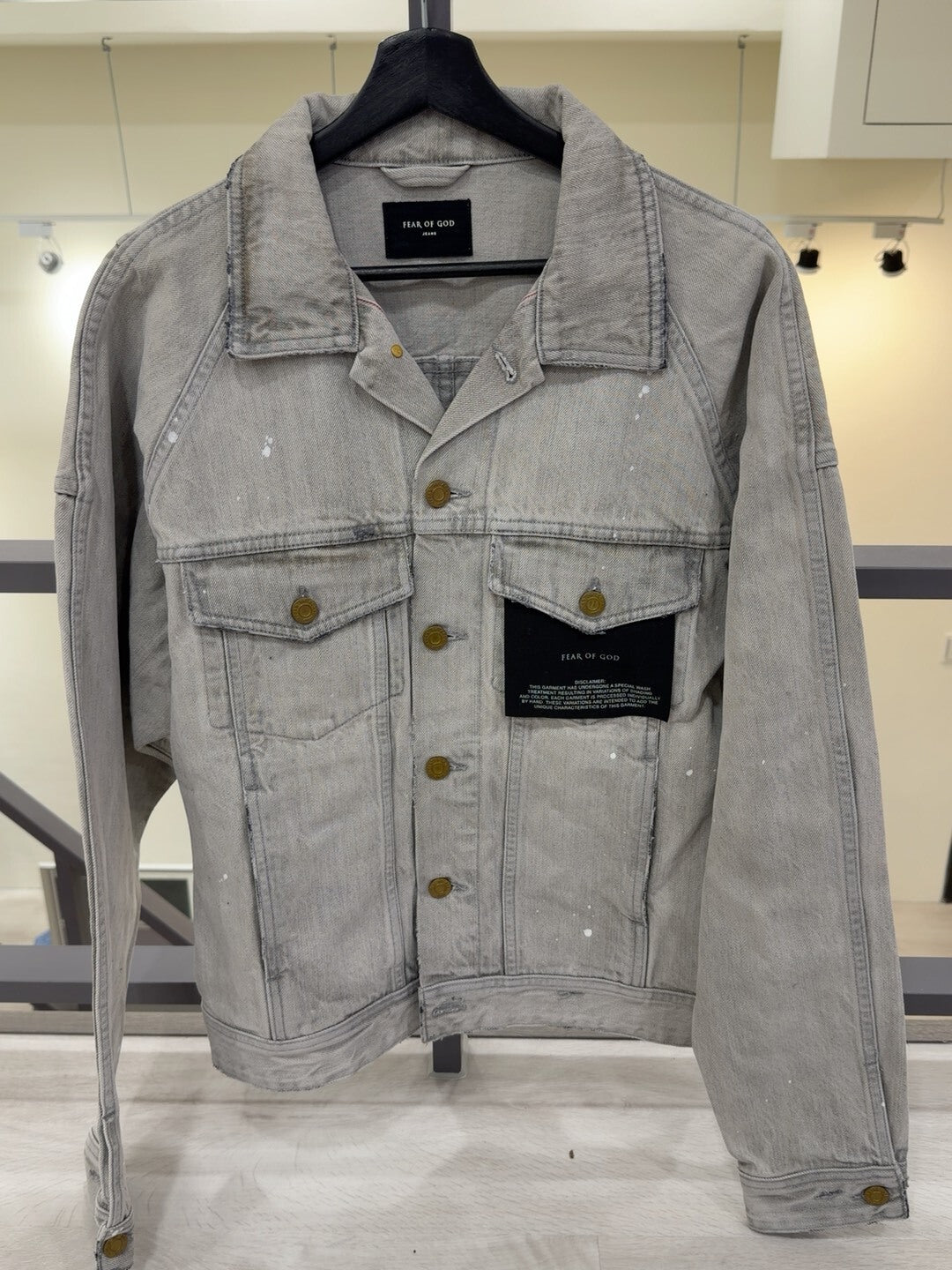 Fear of God Denim Jacket Medium