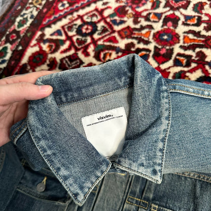 visvim 11aw 101 yellow mud denim jacket