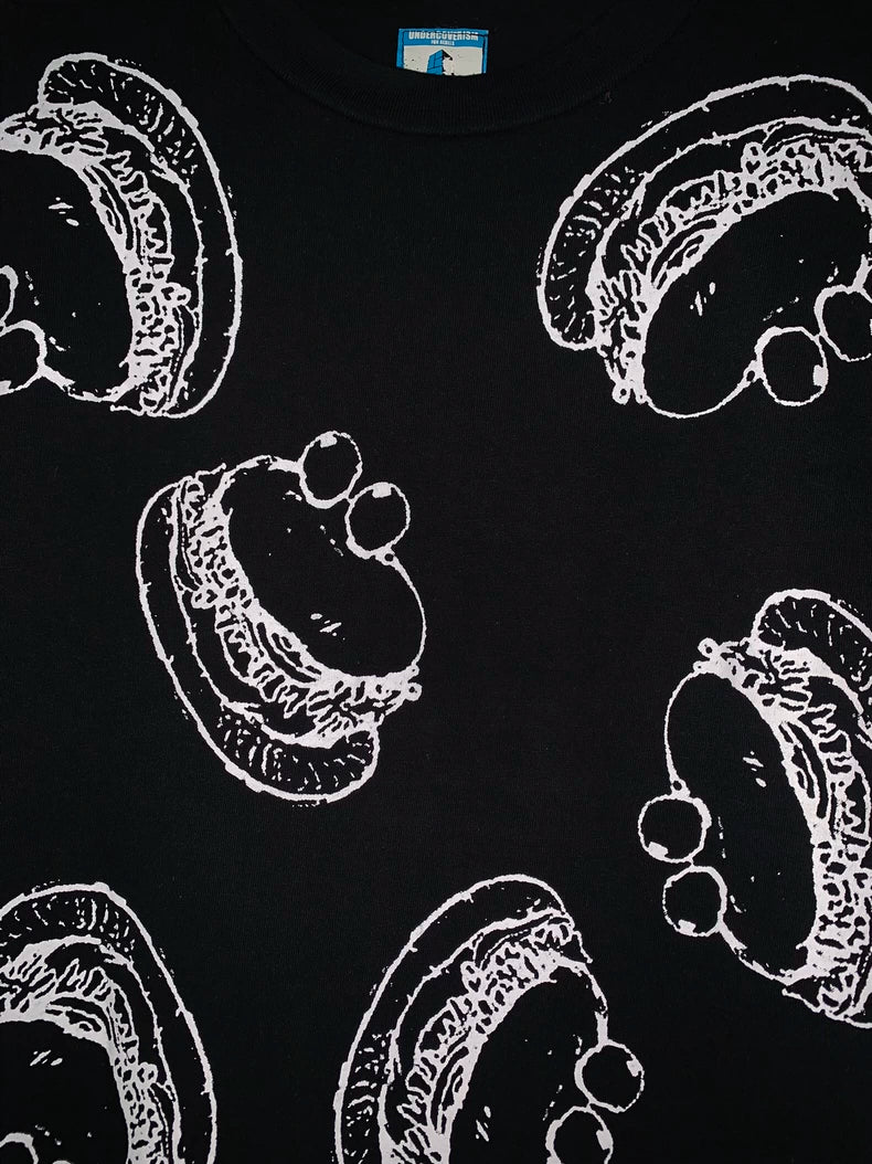 Undercover All-Over Hamburger Print Tee