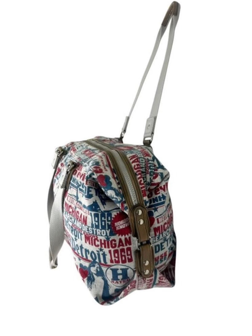 Hysteric Glamour Vintage Print Shoulder Bag