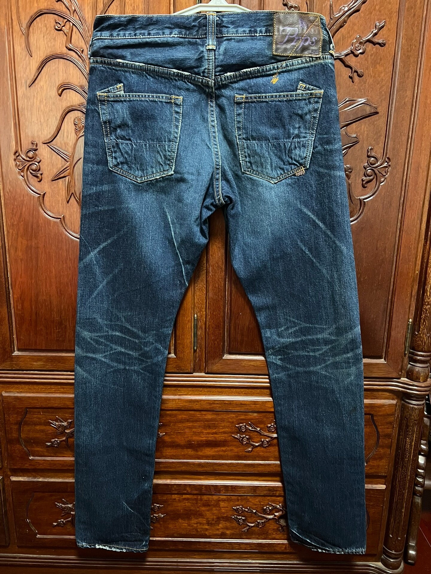 Prps Men's Slim Straight Jeans Japan