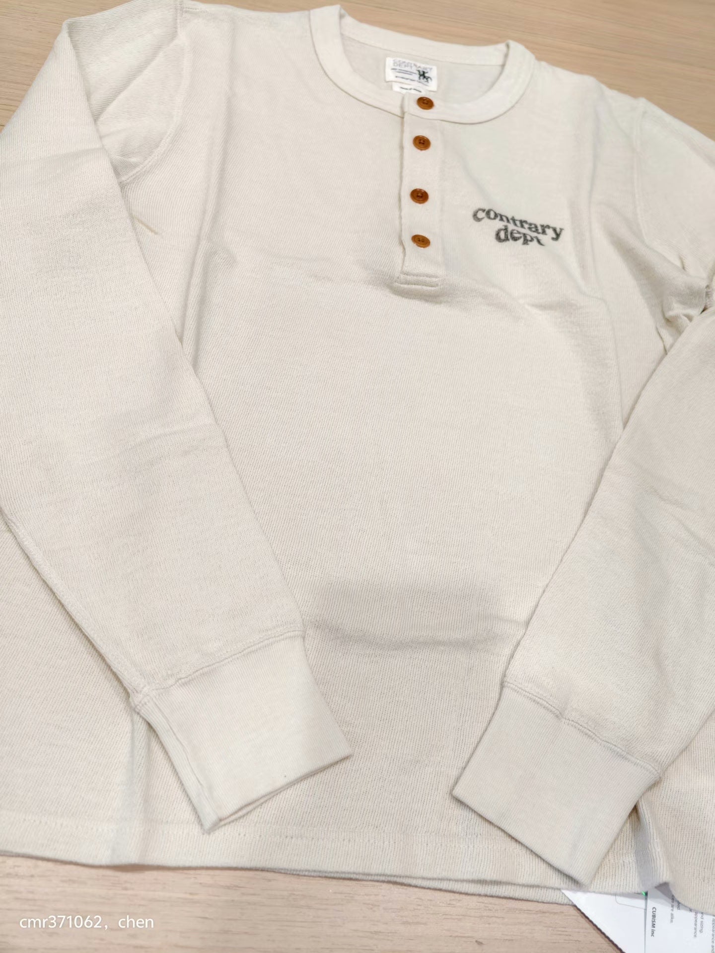 VISVIM RIBS HENLEY LIS
