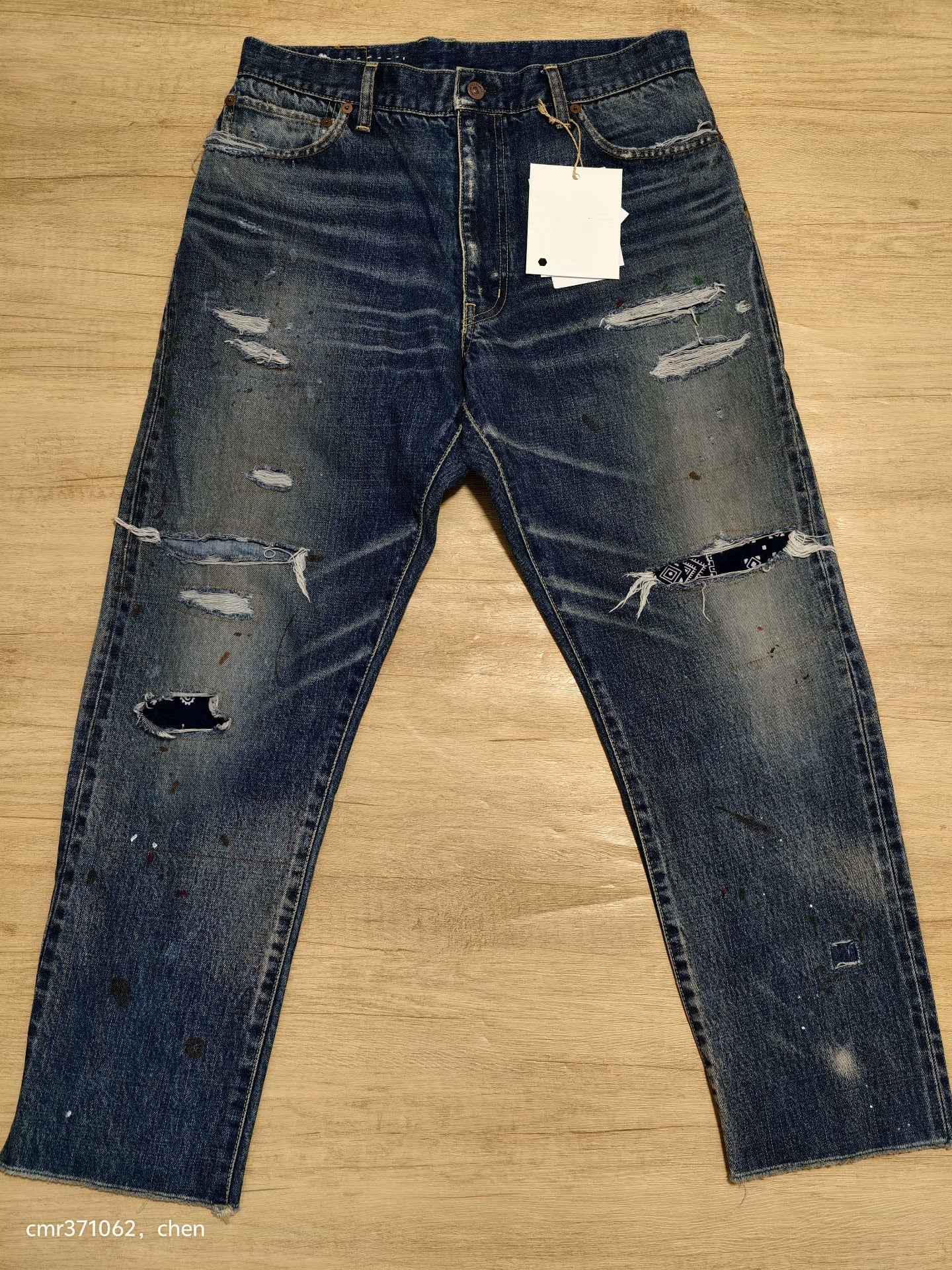 visvim 24 ICT Journeyman Tacked Crash Pants