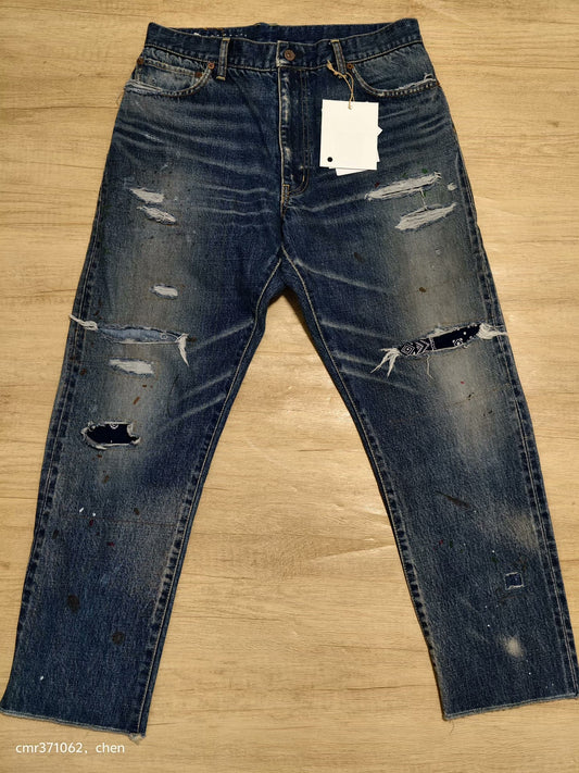 visvim 24 ICT Journeyman Tacked Crash Pants