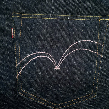 samurai warrior limited edition denim jeans