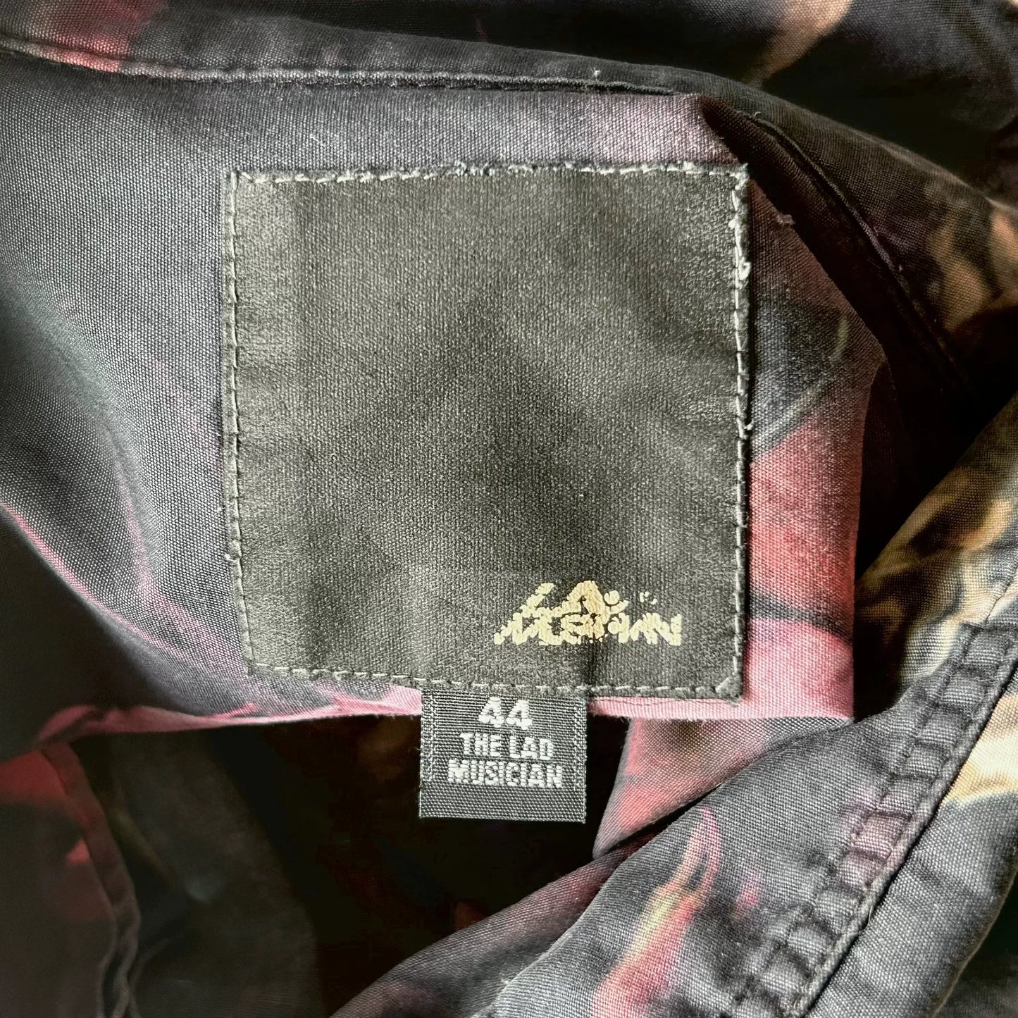 floral print long sleeve shirt by lad musician