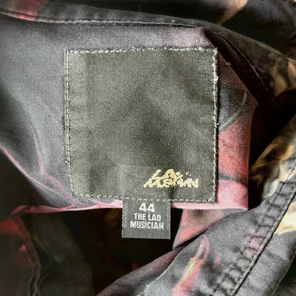 floral print long sleeve shirt by lad musician