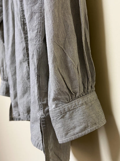 Porter Classic Wide Pocket Stripe Shirt