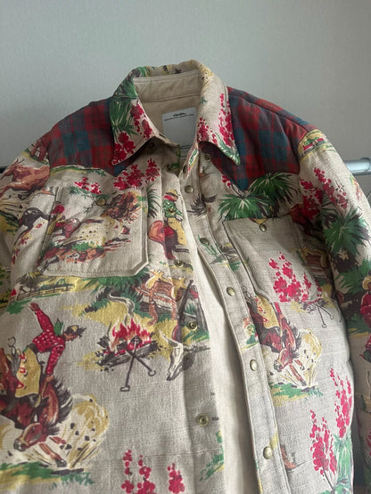 visvim kerchief down jacket