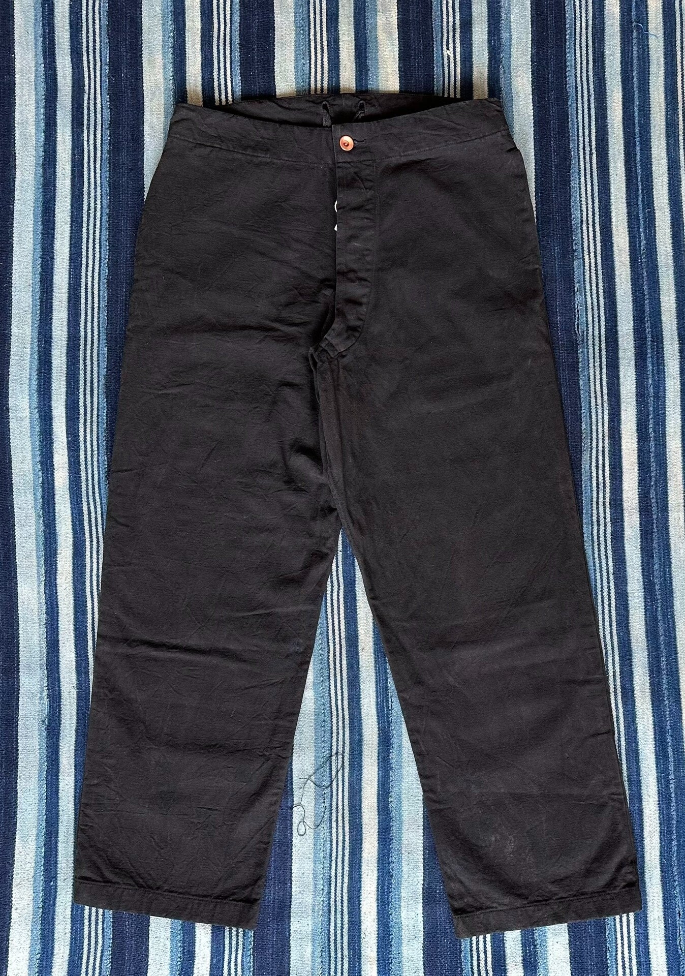 Organic Dyed Loose Fit Casual Pants