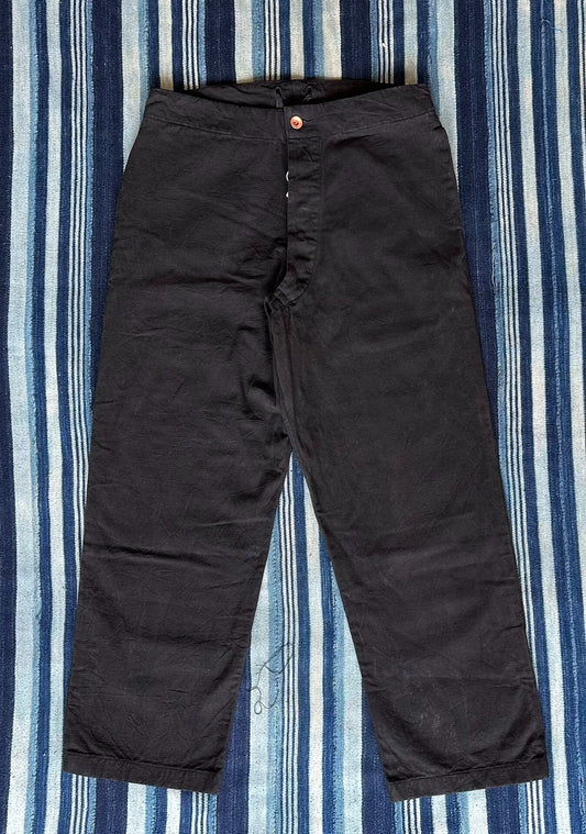 Organic Dyed Loose Fit Casual Pants