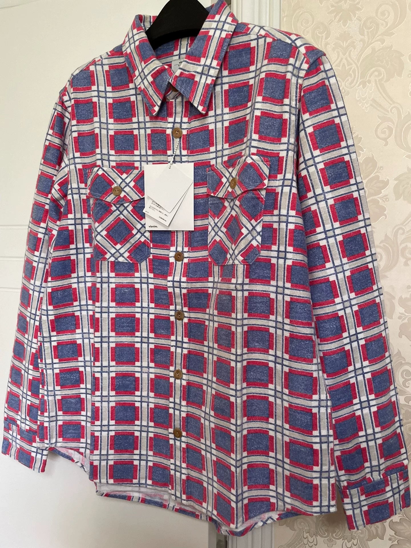 VISVIM BLACK ELK FLANNEL F.I.L. Limited
