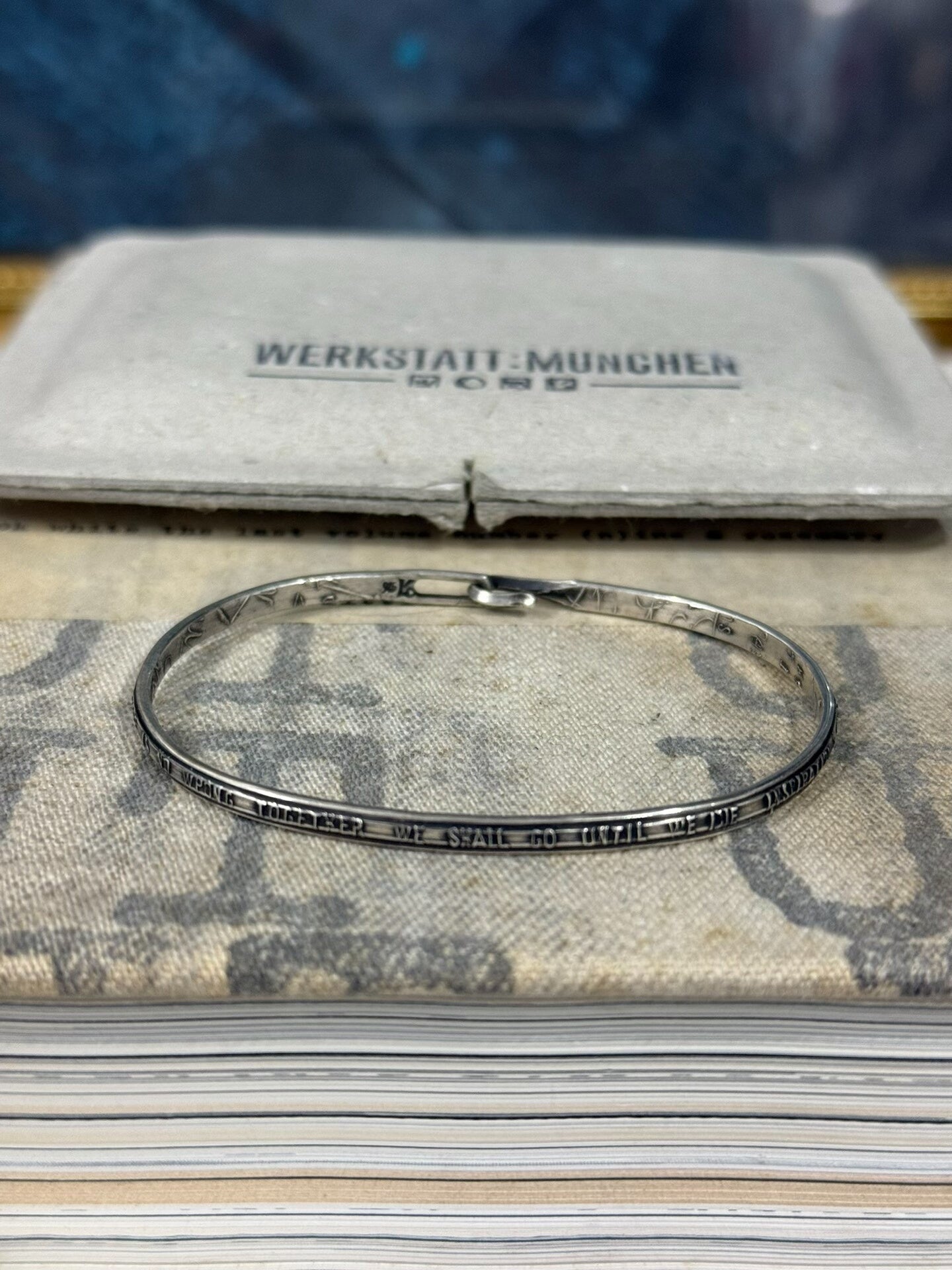 werkstatt muenchen 925 silver bracelet size s