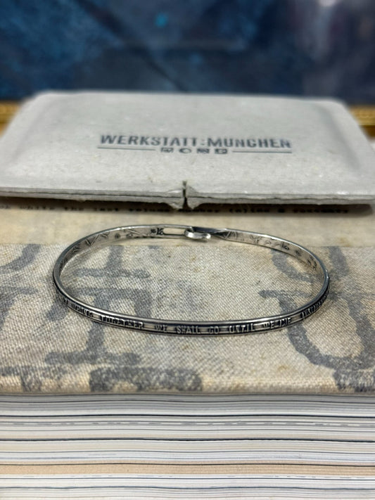 werkstatt muenchen 925 silver bracelet size s