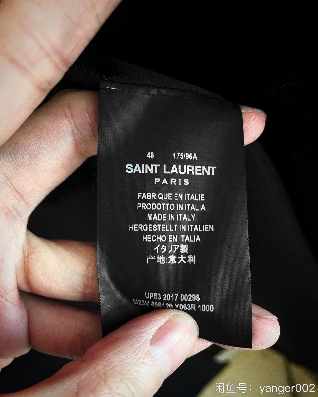 Saint Laurent Men's Double-Breasted Coat