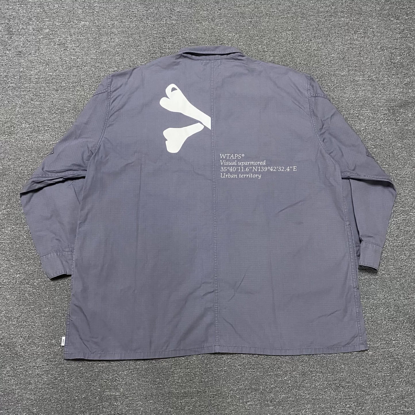 WTAPS 18AW GUARDIAN Bone Trench Coat
