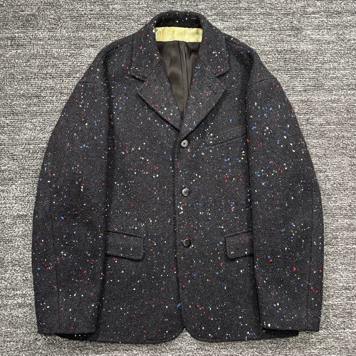 visvim MUFFERAW JKT CUBISM 23AW