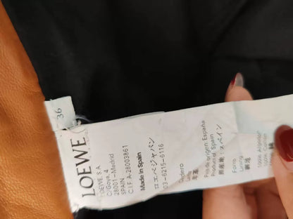 Loewe Lambskin Leather Pants