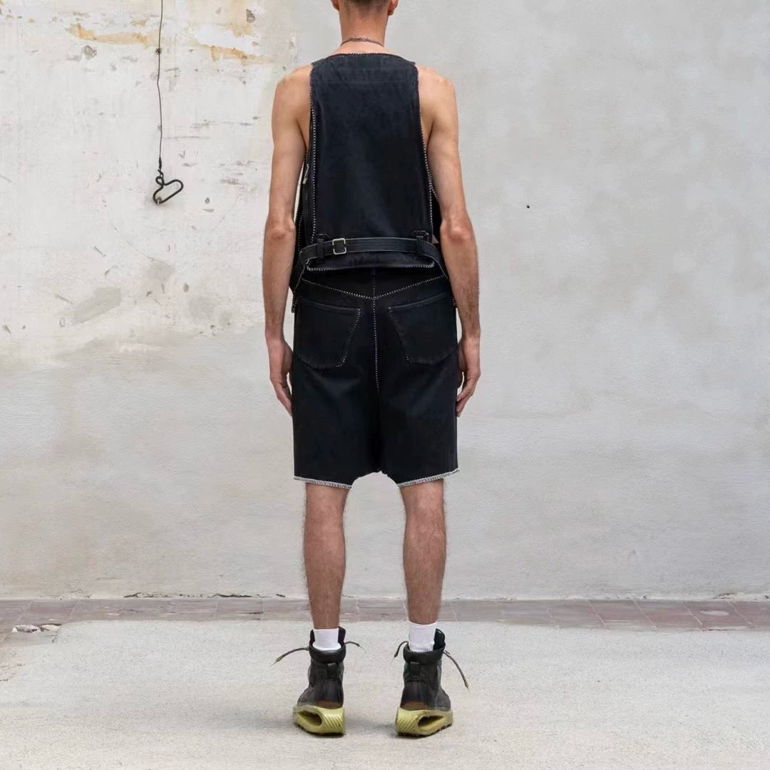 carol christian poell short denim shorts