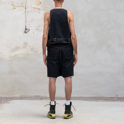 carol christian poell short denim shorts